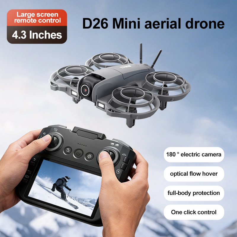 طائرة بدون طيار D26 بدقة 4K لل - مراجعة Drone Camera 4K وسعره