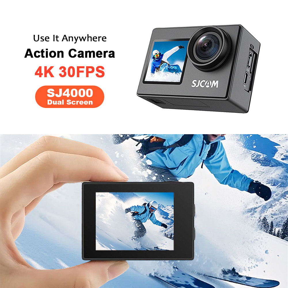 كاميرا أكشن SJCAM SJ4000 بدقة  - مراجعة Drone Camera Action وسعره