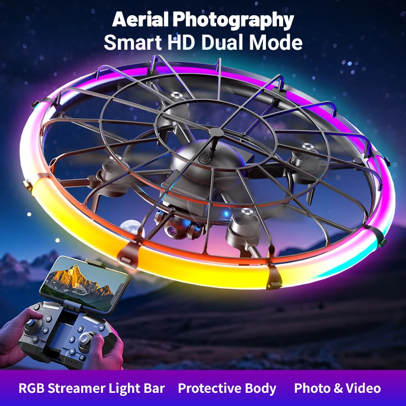 طائرة JJRC H145 UFO RC بدون طي - مراجعة Drone Camera Mount وسعره