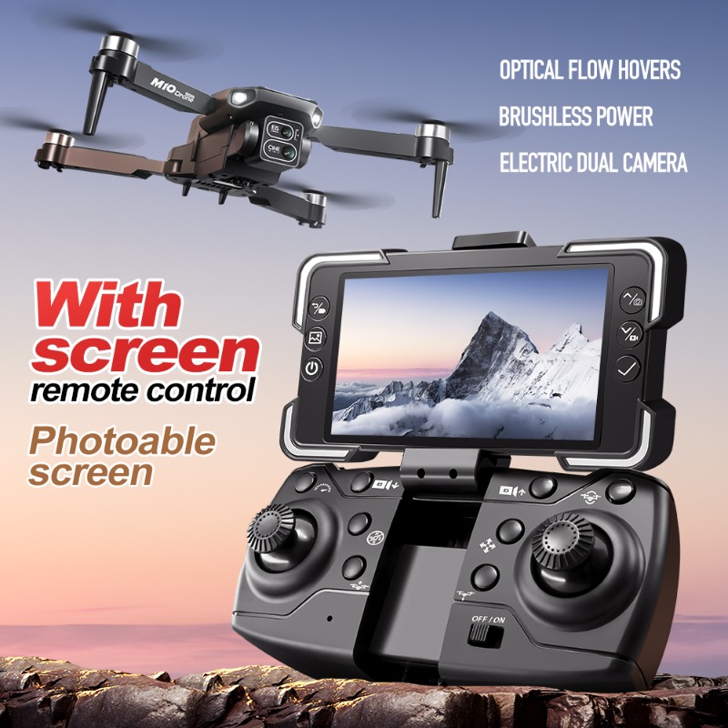 طائرة بدون طيار M10 مع كاميرا  - مراجعة Drone Camera Hd وسعره
